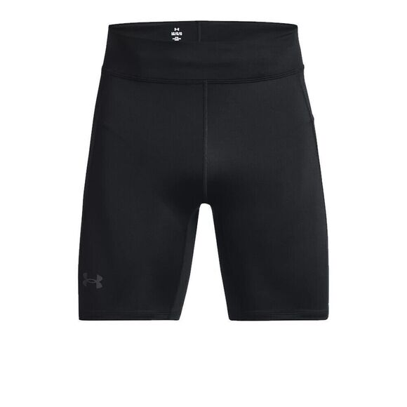 Under Armour 1373218 001 Men's Sz 2XL Black UA Speedpocket Half Tights Shorts - Picture 1 of 15